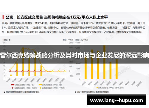 雷尔西克购筹战略分析及其对市场与企业发展的深远影响